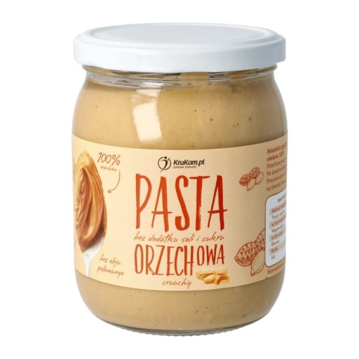 ORIEŠKOVÁ KRUNKY PASTA S KÚSKAMI ORIEŠKOV 500G
