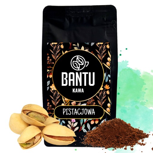 Bantu Pistácie 100g Mletá káva s príchuťou