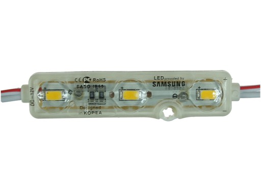SAMSUNG LED MODUL 1,2W SMD 5630 teplá BIELA