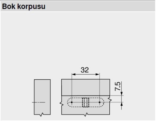 Blum 40.2000 skrutkovací konektor tela, bronz, 8 ks
