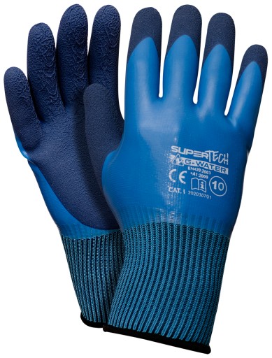 VODEODOLNÉ LATEXOVÉ RUKAVICE GVODNÉ RUKAVICE veľkosť 9