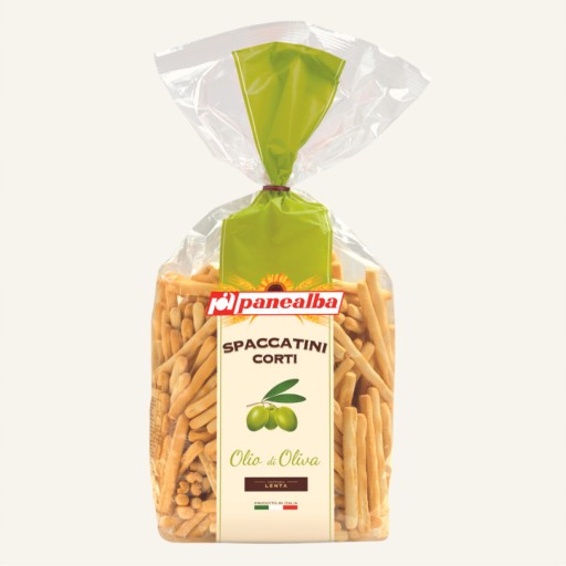 Panealba - Grissini Corti 250 g: Talianske tyčinky s olivovým olejom