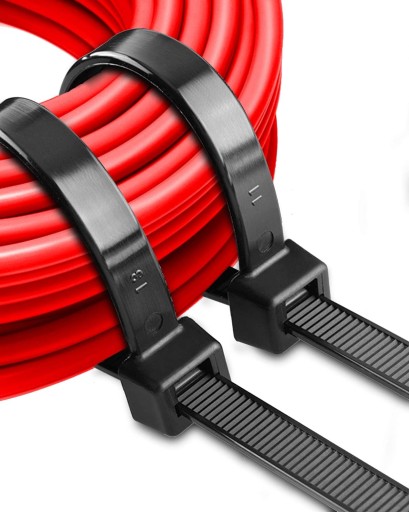 Sťahovacie pásky Sťahovacie pásky Black Strong 4,8X300mm 100ks