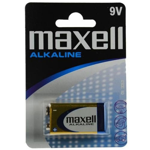 9V 6LR61 ALKALICKÁ BATÉRIA MAXELL