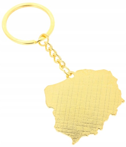 POĽSKO PATRIOTIC KEYRING MAPA POĽSKA PRÍvesok