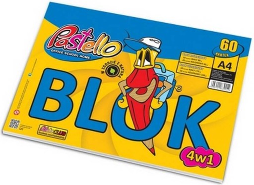 Blok 4v1 60k kresba/technická biela/farebná