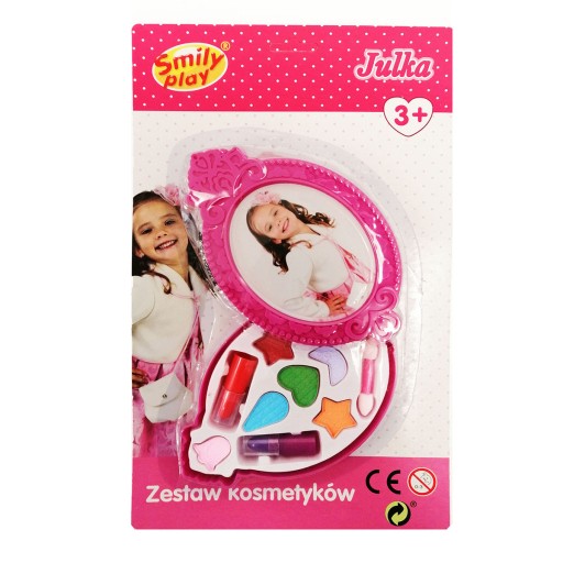 SMILY PLAY Kozmetická sada rám tiene lesk na pery