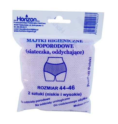 Opakovane použiteľné popôrodné nohavičky Horizon 44 - 46 2 ks
