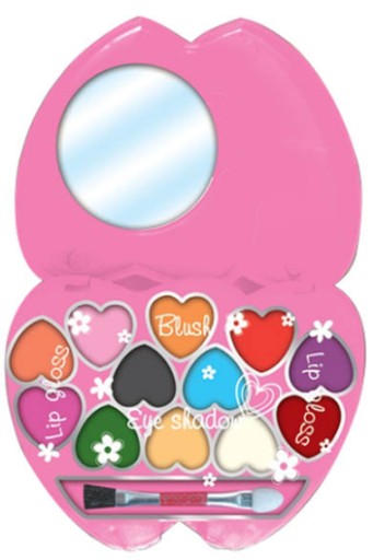 MAKEUP SET KOZMETIKA MAKE-UP KUFRIER PRE DIEVČATKO