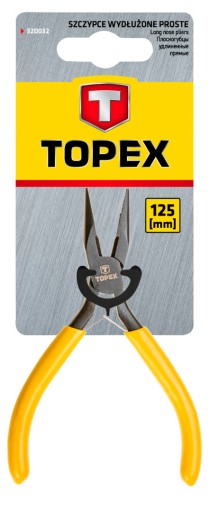 Presné predĺžené kliešte 125mm TOPEX 32D032