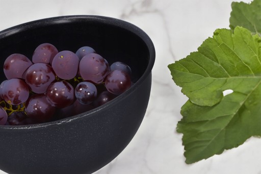 PLASTOVÁ MISKA, čierna miska na zmrzlinu, zákusky, kuchynské snacky, 0,75l
