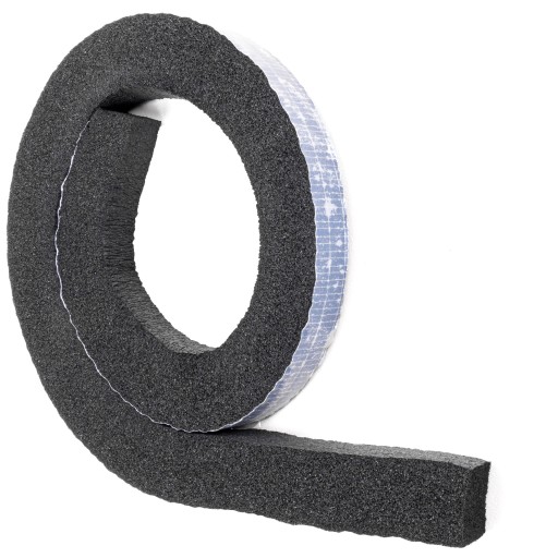 Zvukovo izolačné tesnenie z penovej gumy 32 mm x 20 mm x 1000 mm