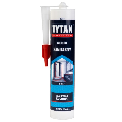 TITÁNOVÝ SANITÁRNY SILIKÓN BIELY RÝCHLOtvrdnúci 280ml 1ks