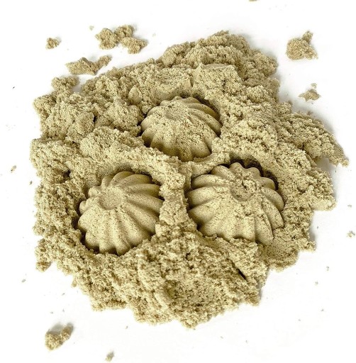 KINETICKÝ PIESOK 1 kg PRÍRODNÝ PIESOK HNEDÝ PIESOK