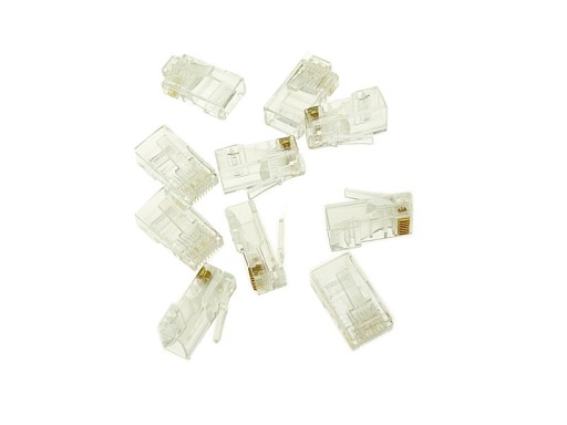 Sieťová zástrčka RJ45 (8P8C) (10 ks)