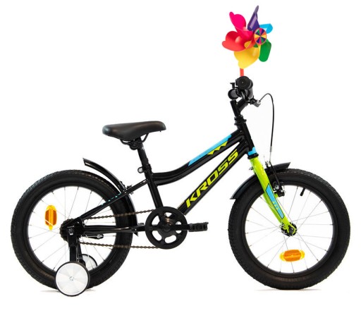 FAREBNÝ VETERNÝ MLÝN BICYKEL KOLÍK RIADITEĽ KROSS RAINBOW HRAČKA