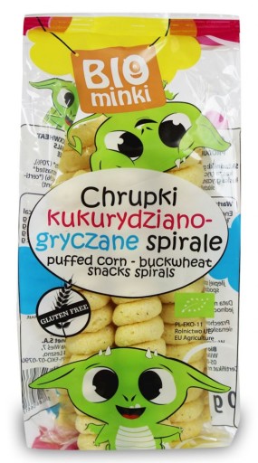 KUKURIČNÉ A POHÁNKOVÉ DRVKY ŠPIRÁLA BIO 60 g