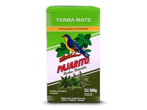 Pajarito Compuesta con Hierbas 500 g Yerba maté