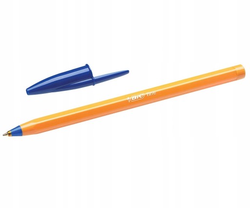 BIC ORANŽOVÉ ORIGINÁLNE MODRÉ KANCELÁRSKE PERO