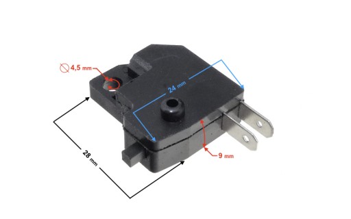 Senzor zastavenia pravej prednej brzdy Barton Fighter 2 Junak 901 Router