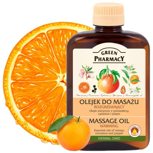 Relaxačný masážny olej POMARANČ 200ml