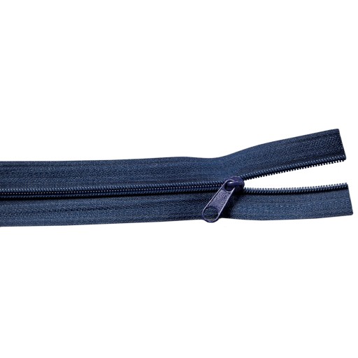 Páska na zips 3mm NAVY BLUE 20 zipsov 10m