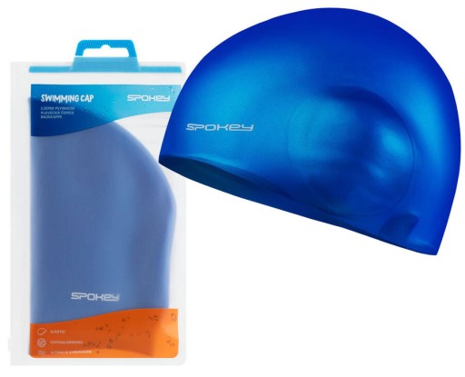Elastická plavecká čiapka SPOKEY pre bazénový ušný uzáver