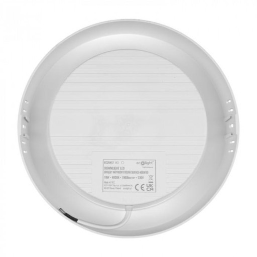 Eco Light Fixture stropné svietidlo LED svietidlo 18W 1980lm 4000K EC20457