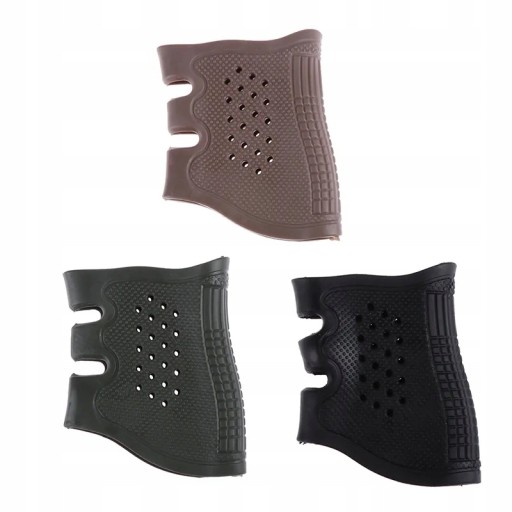 Kryt na zbraň, gumená rukoväť, Glock G17-G37 Black