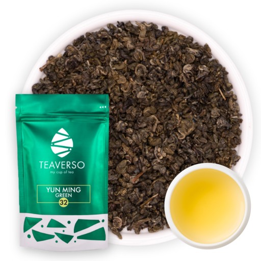 YUN MING ZELENÝ TEAVERSO 100G ZELENÝ LISTOVÝ ČAJ
