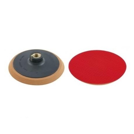 PROLINE Gumený kotúč so suchým zipsom, 125 mm, závit M14