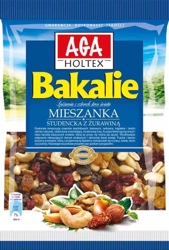 Aga Holtex Student mix 150g Sušené ovocie