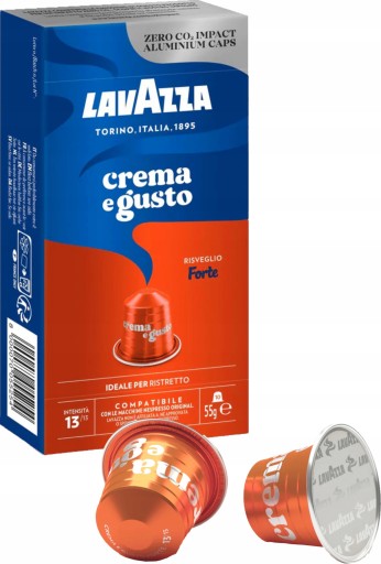 NESPRESSO LAVAZZA Crema e Gusto FORTE 10 kapsúl