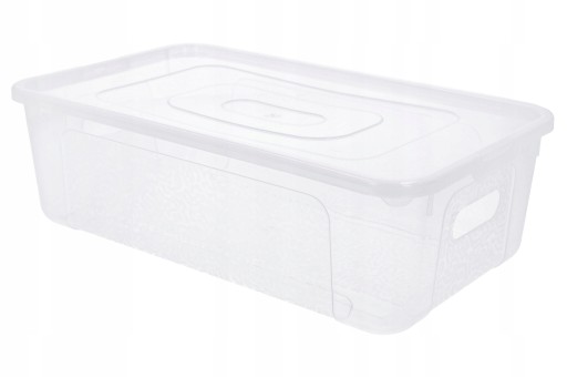 Organizér, plastová nádoba s krytom, 5-litrový box