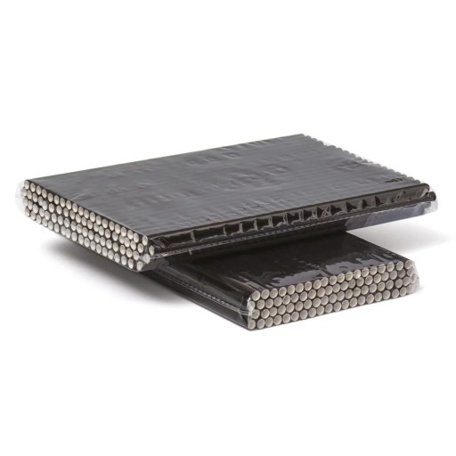 Papierové slamky 80 ks Black Decora