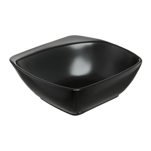 BLACK AMBITION MISKA NA ŠALÁT 10,5 cm na omáčky štvorcové