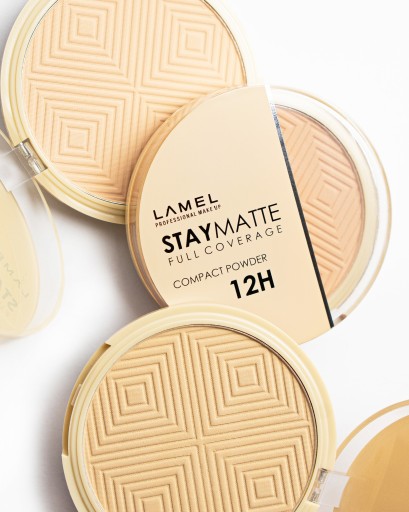 LAMEL Basic Stay Matte 12H kompaktný púder č