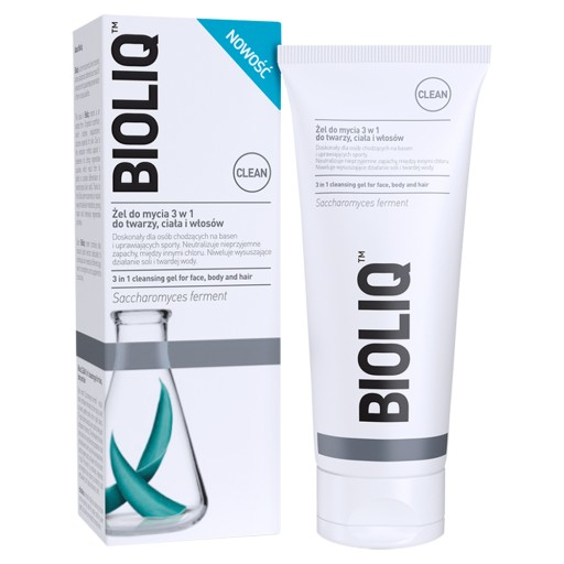 Bioliq Clean Face umývací gél 3v1 180 ml