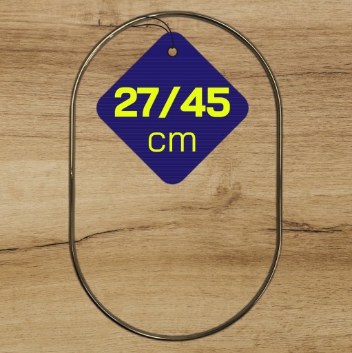 Lapač snov Charms LARGE Macrame ELIPSE OVAL na stenu Podstavec na obruče RUČNÁ VÝROBA