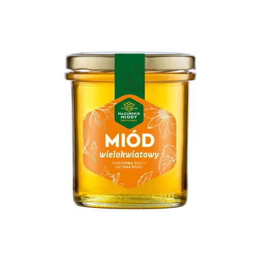 Mazurský med Viackvetový med 400g