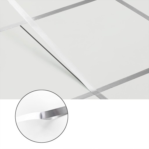 Páska dekoračná páska dekoračná samolepiaca strieborný dekor 0,5 cm x 50 m