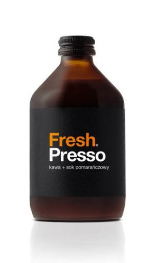 Čerstvá káva Presso + pomarančový džús 0,3l