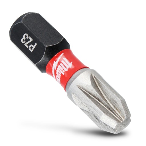 Nárazový bit pre skrutkovače, vŕtačky a skrutkovače PZ3 25 mm