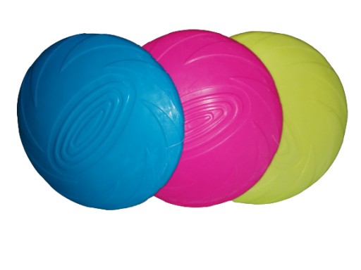 Frisbee hračka pre psov s lietajúcim tanierom aport 18cm