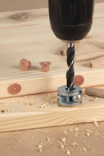 WOLFCRAFT Značky na upevnenie hmoždiniek 10mm 4 ks