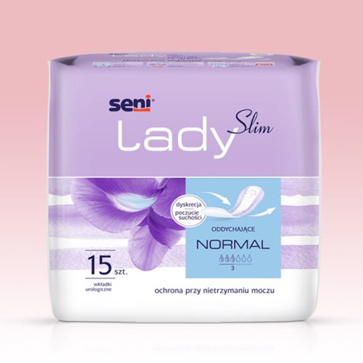 Vložky do topánok Seni Lady Slim Normal 15 ks.