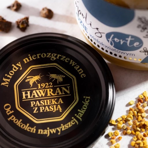 Peľ a propolis forte v viackvetovom mede 45g