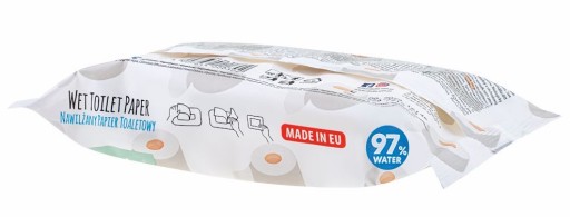 AKUKU Vlhčený voňavý toaletný papier 50 ks.