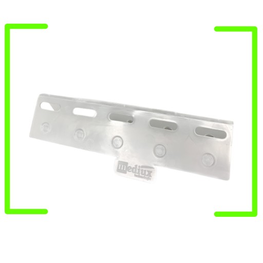 Doska pre 100 mm pás PVC záclonovej fólie EasyClick