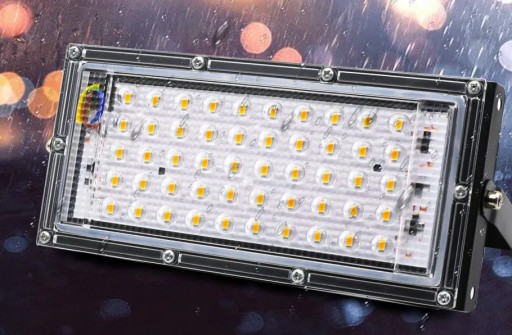 HALOGÉNOVÁ LED LAMPA 50W REFLEKTOR SVETLA 4500lm
